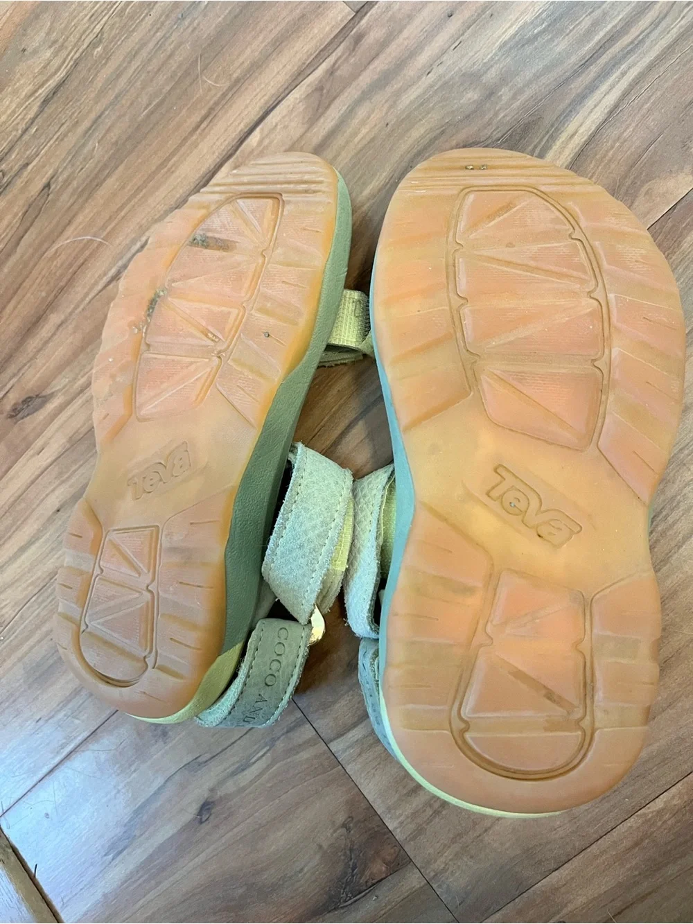 Kids Teva Green Outdoor Sport Sandals